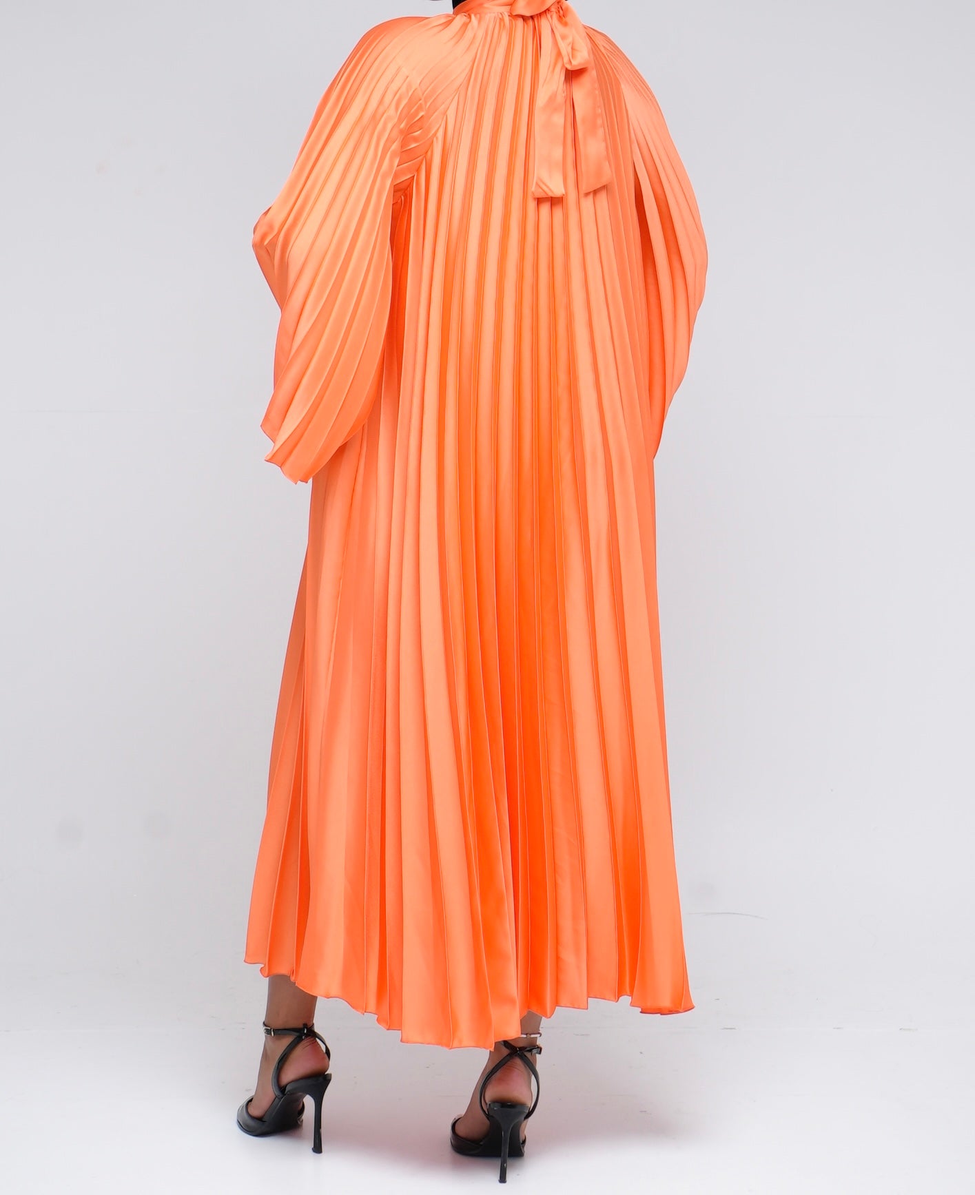 Robe orange éventail🍊